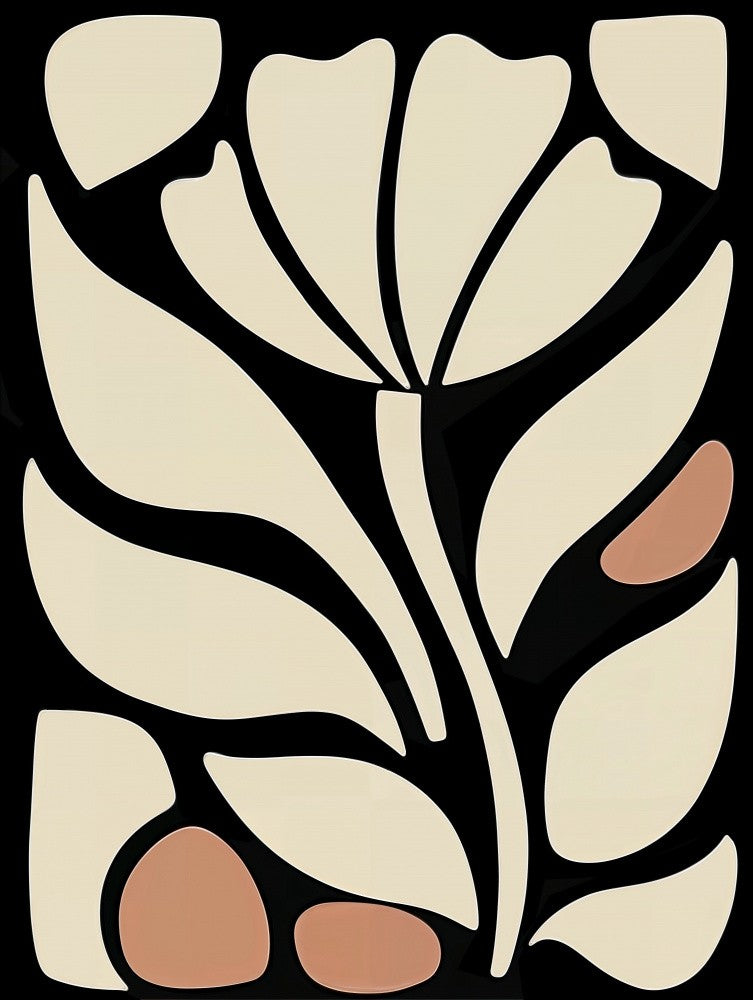 Danse florale abstraite