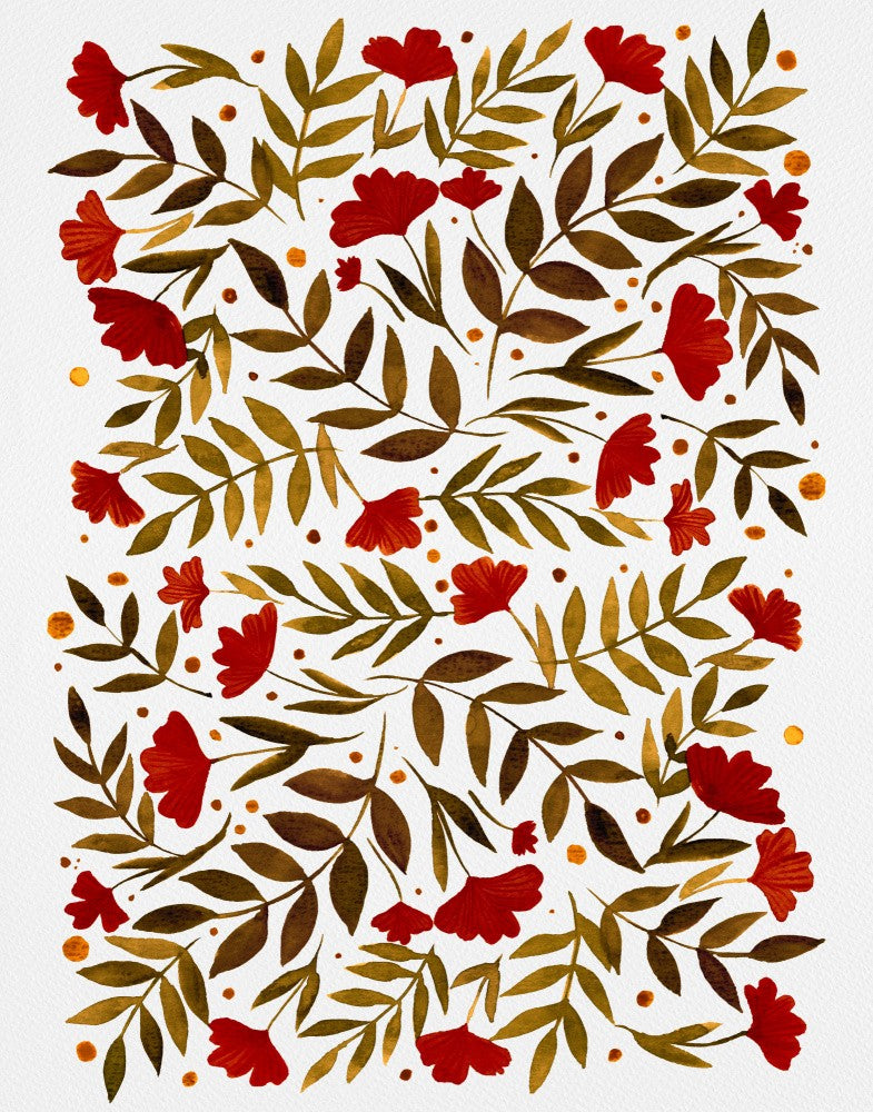 Crimson Blossom Dance