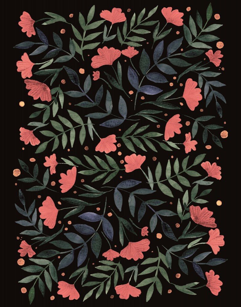 Night Bloom Tapestry
