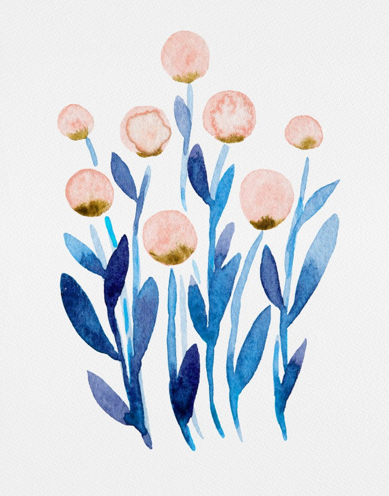 Pastel Blossom Field