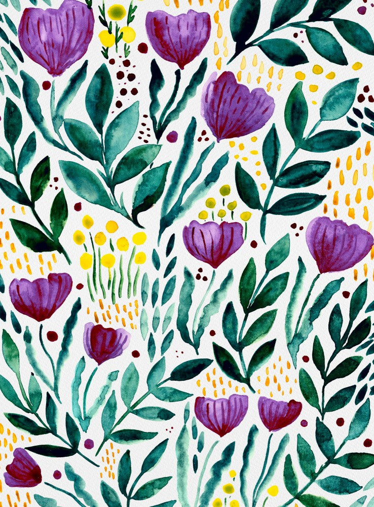 Purple Blooms