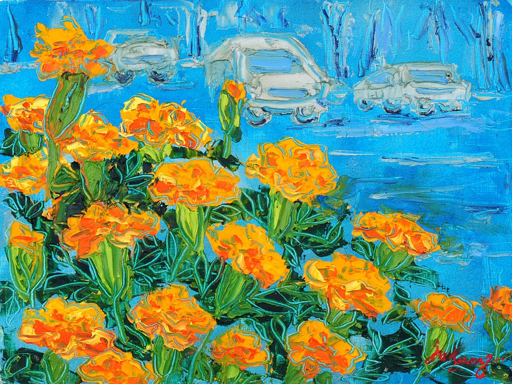 marigoid oil on canvas