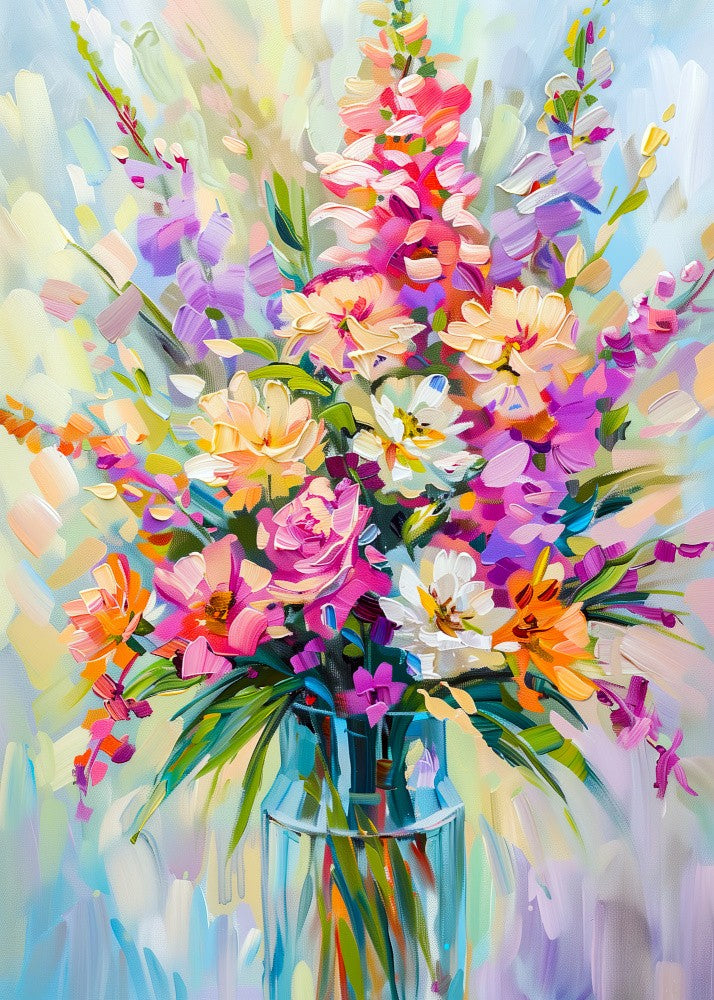 Immergrüne Grüne Malerische Blumen 1
