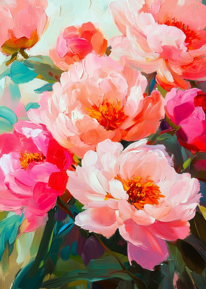Evergreen Green Painterly Florals 9