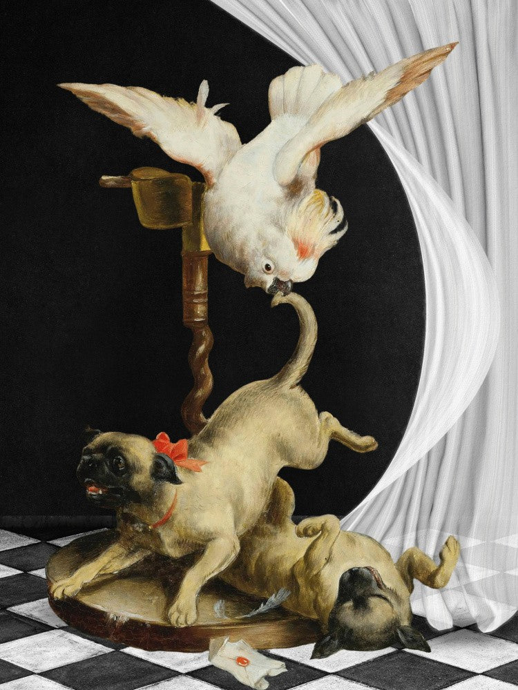 LivelyScene Of A Bird