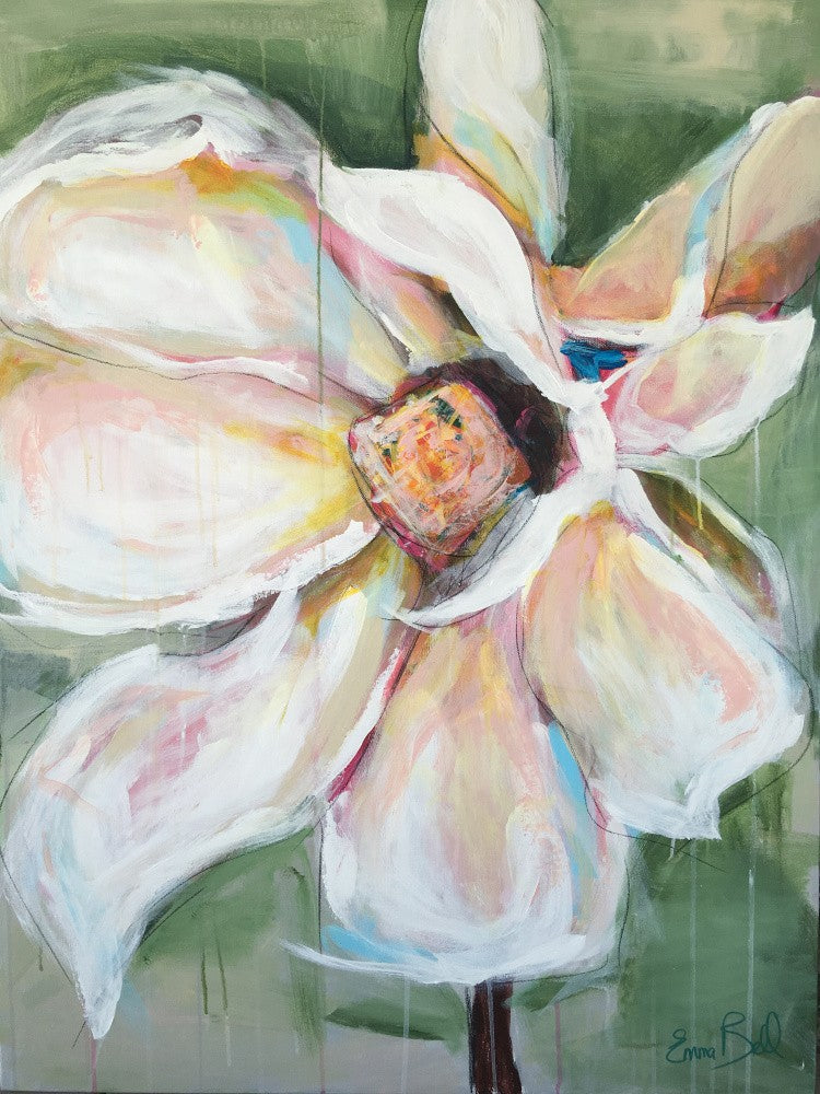Rosa Magnolie