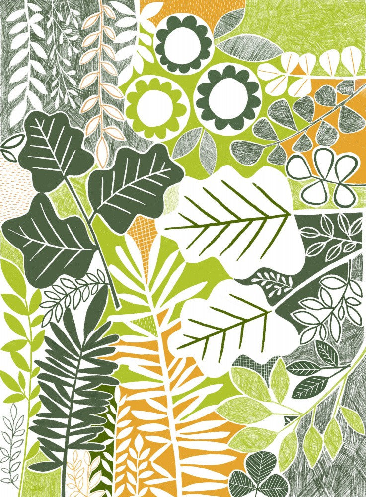 Moderne Botanische Salbei & Zitrus