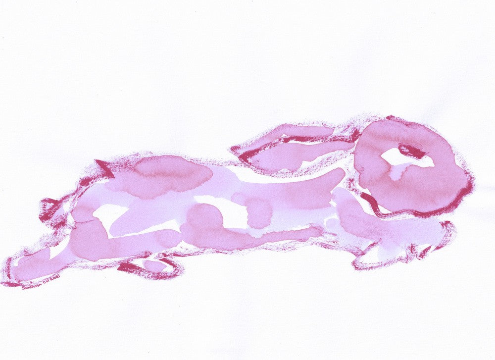 Dreamy Pink Rabbit