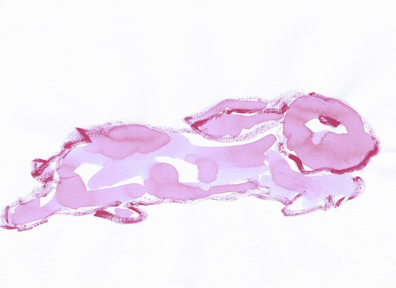 Dreamy Pink Rabbit