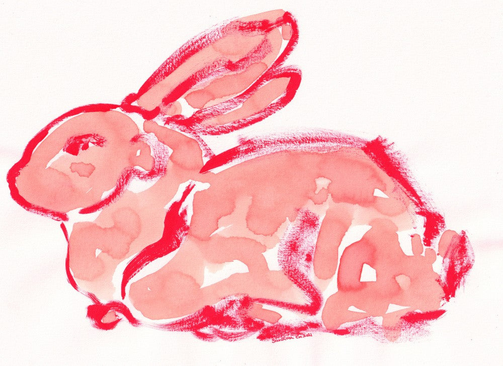Blush Rabbit Sketch