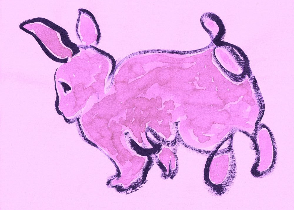 Pink Bunny Leap