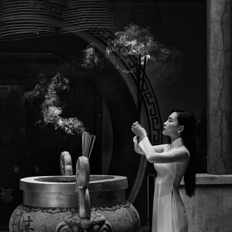 In the temple