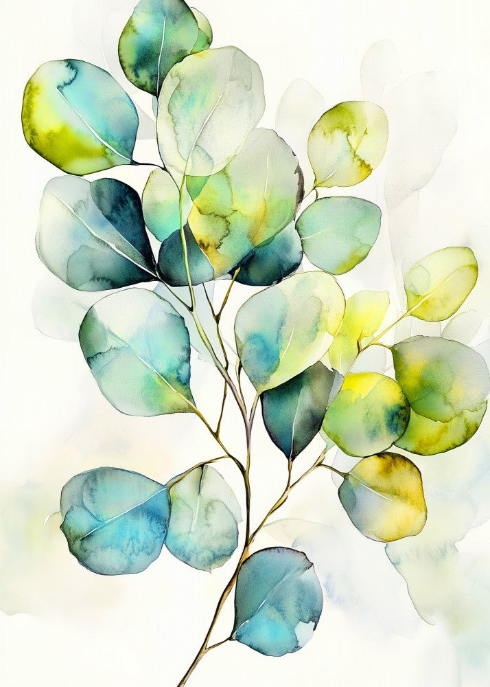 Evergreen Green Leaves 1