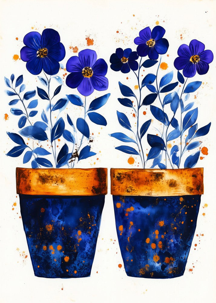 Potted Florals Flowers Evergreen (1)