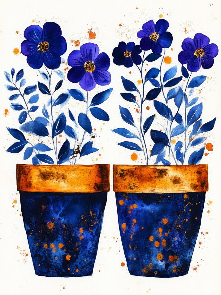 Potted Florals Flowers Evergreen (1)