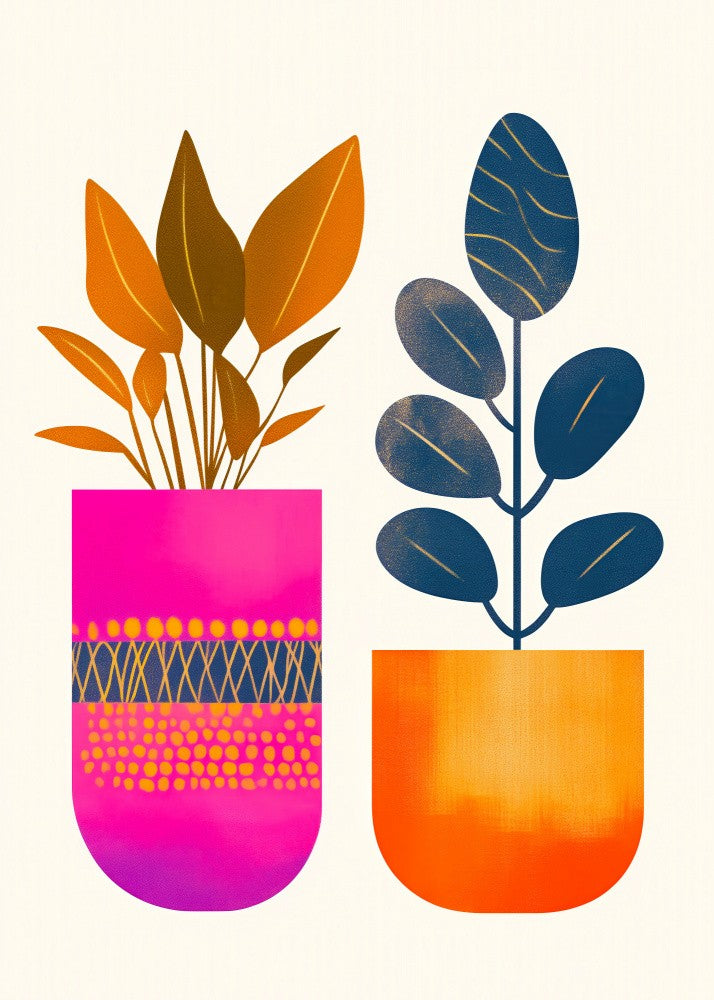 Potted Florals Flowers Evergreen (6)