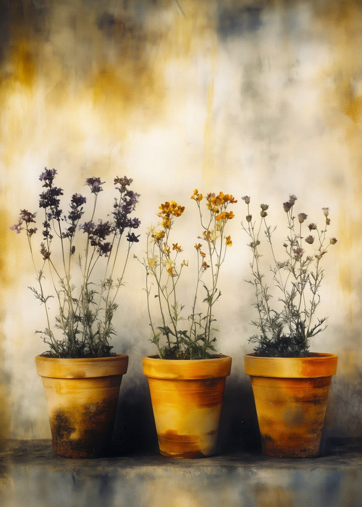 Potted Florals Flowers Evergreen (16)