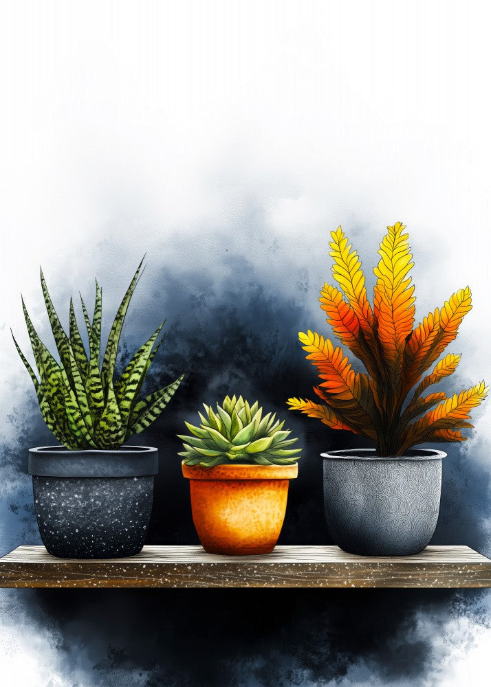 Potted Florals Flowers Evergreen (20)