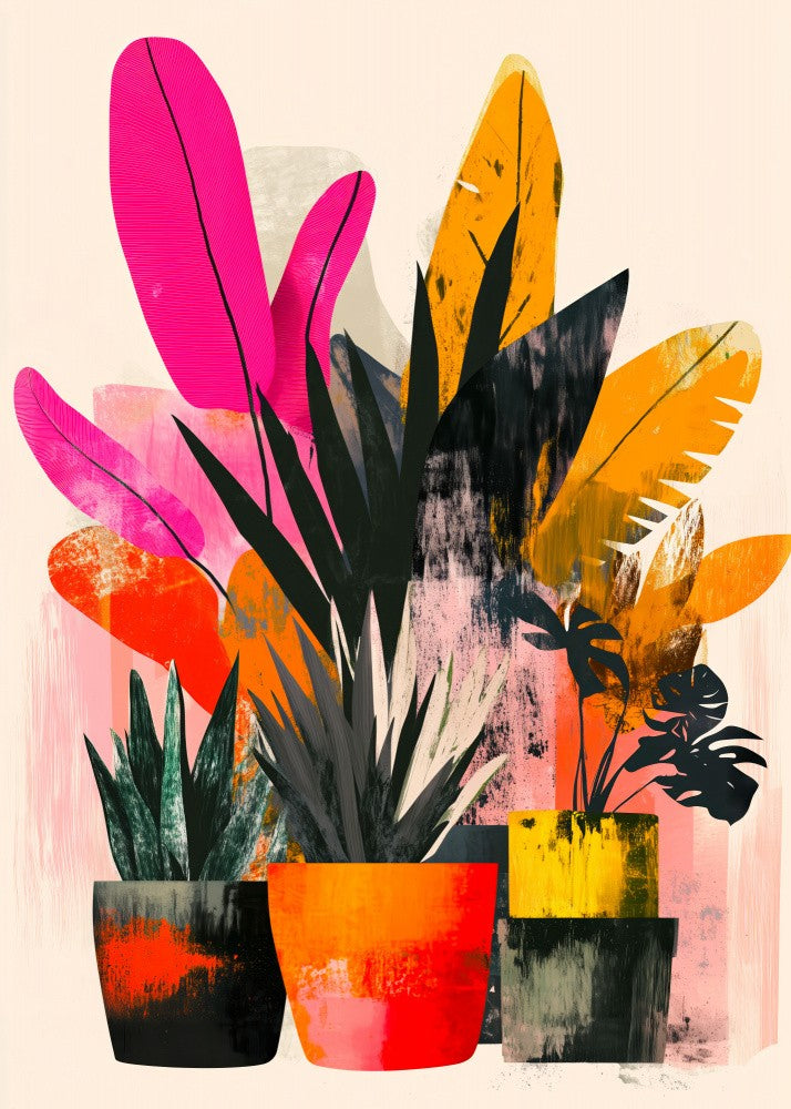Potted Florals Flowers Evergreen (33)