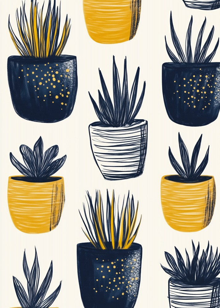 Potted Florals Flowers Evergreen (37)