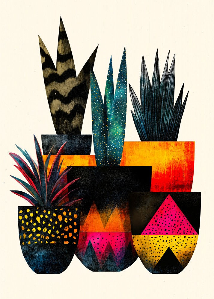 Potted Florals Flowers Evergreen (47)