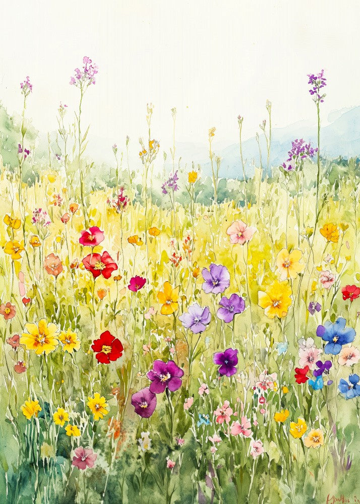 Wildflower Meadow Evergreen Flowers 19