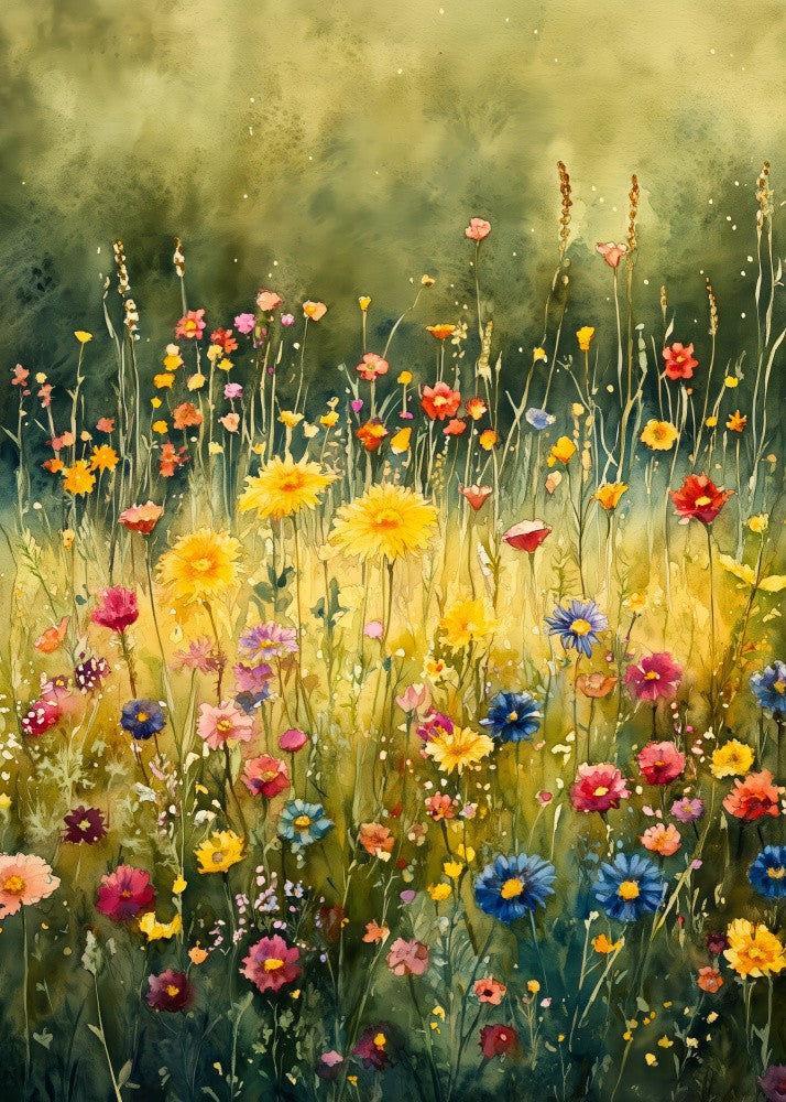 Wildflower Meadow Evergreen Flowers 21