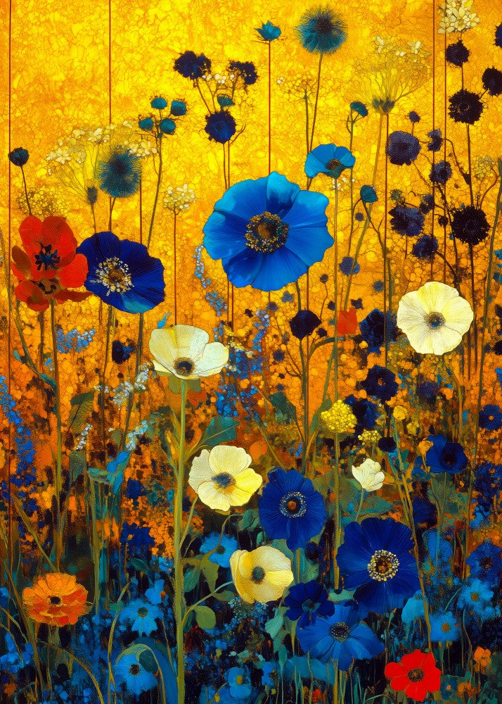 Wildblumenwiese Immergrüne Blumen 73