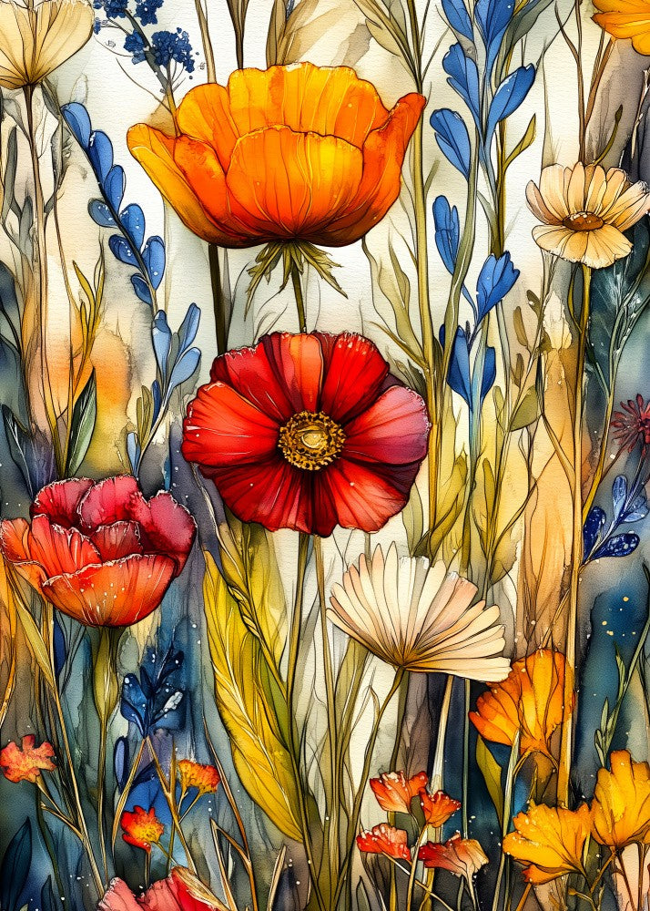 Wildflower Meadow Evergreen Flowers 75
