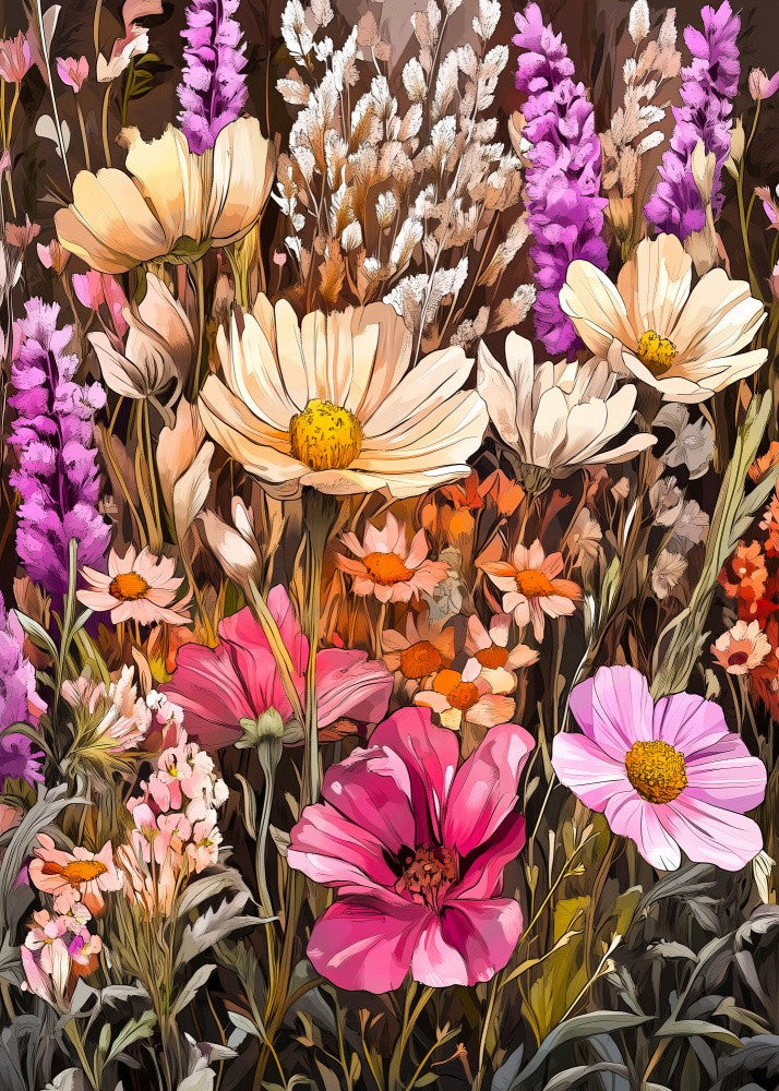Wildflower Meadow Evergreen Flowers 81