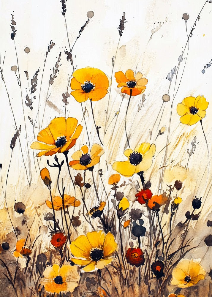 Wildflower Meadow Evergreen Flowers 86