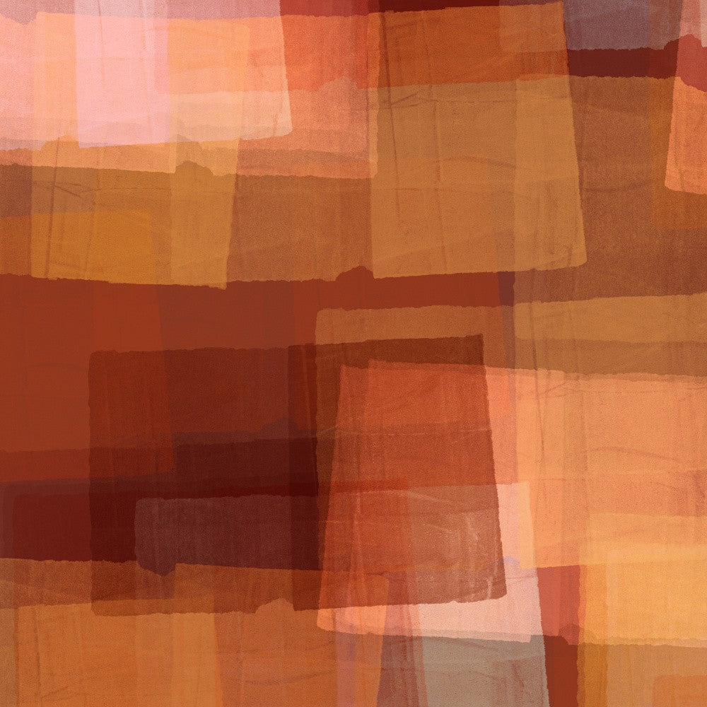 Retro Mood in Burnt Orange Shades