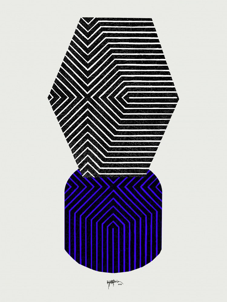 Celestial Garden III. (blue version)
