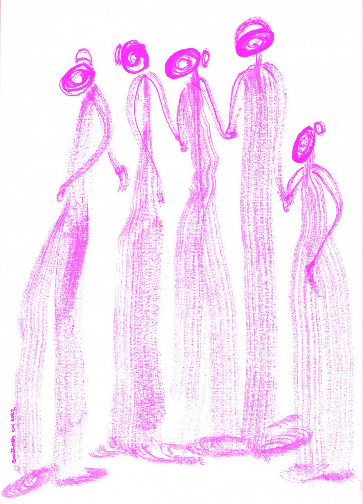 Violet Silhouettes
