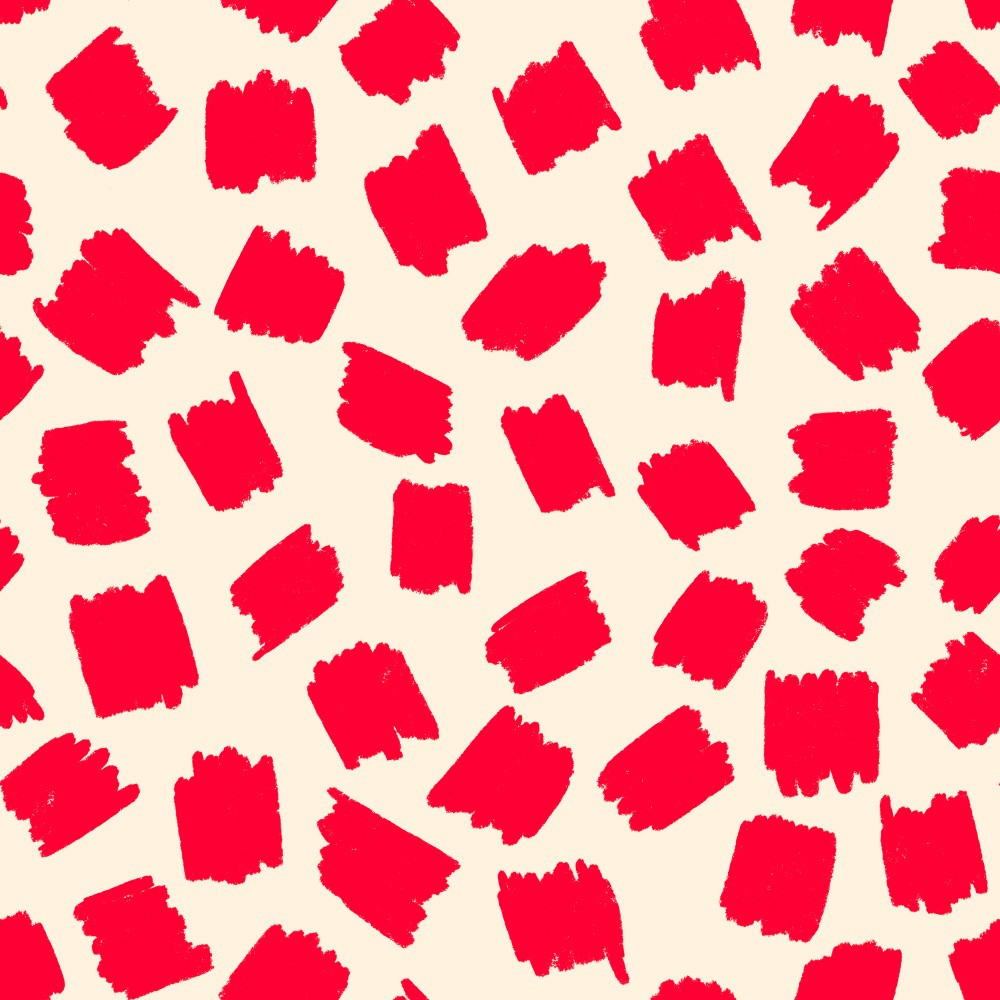 Red Brush Strokes