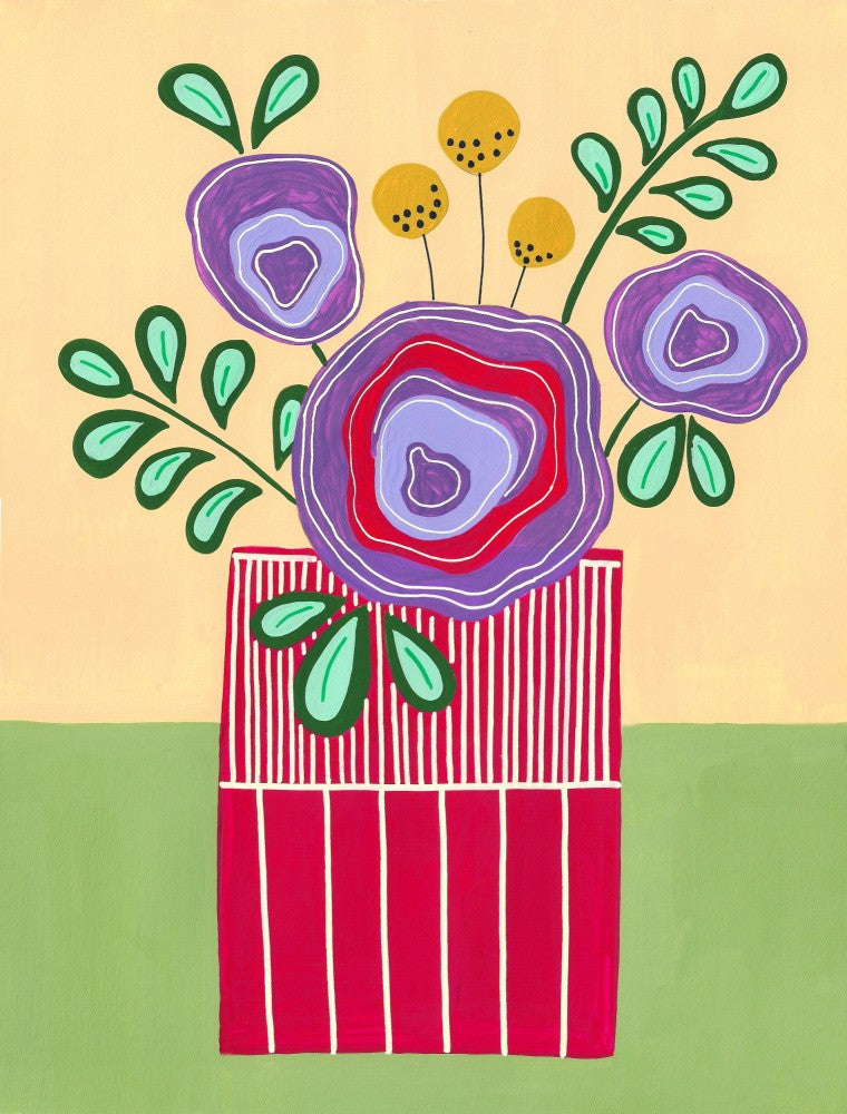 Petals in Stripes