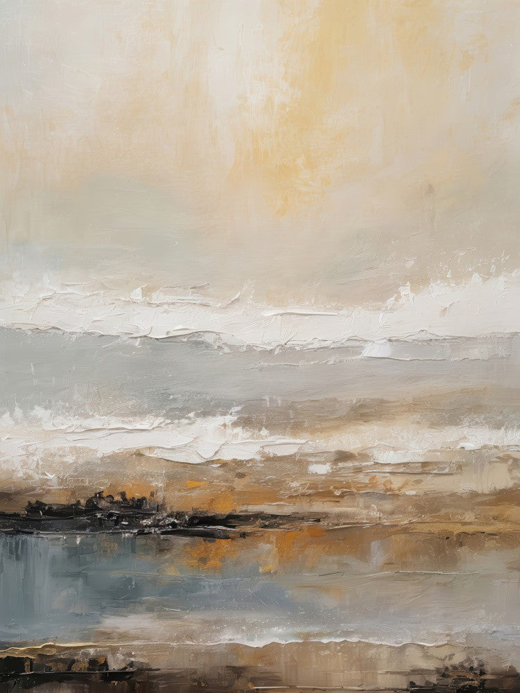 Quiet Shoreline At Dusk