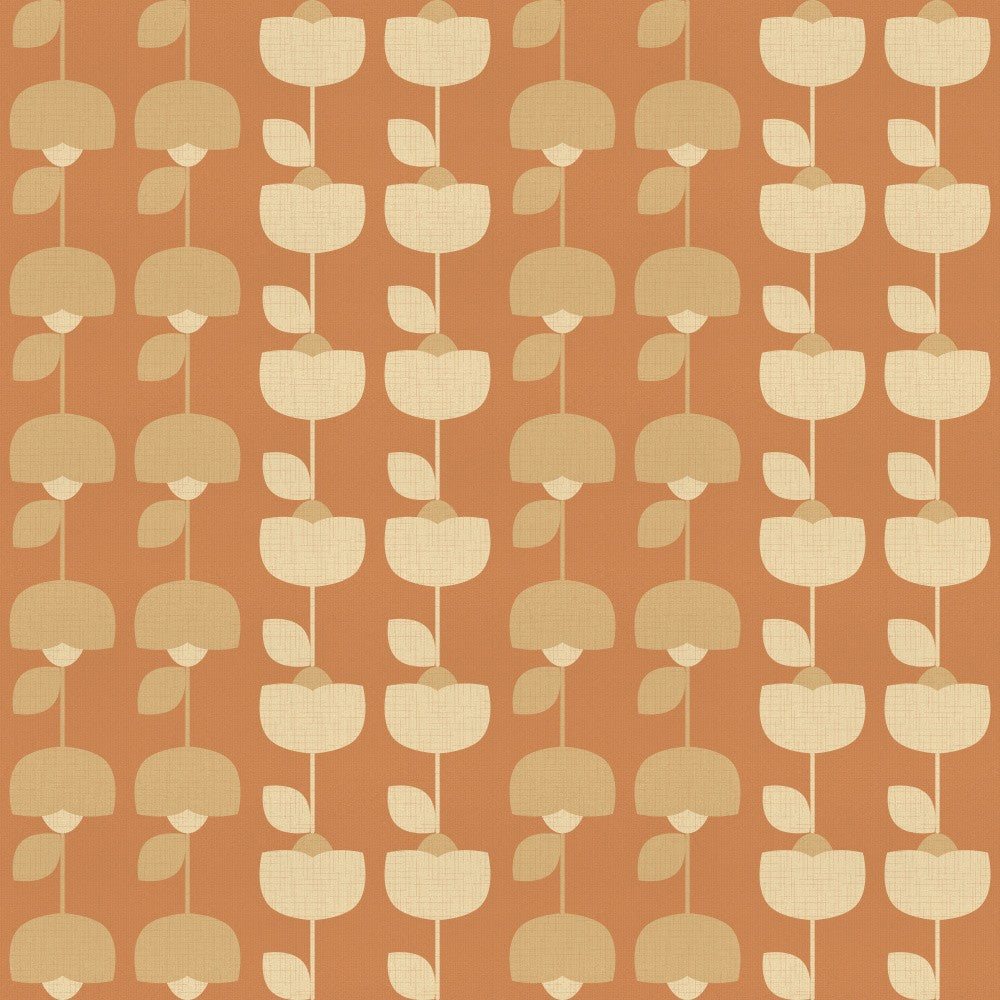 70s Tulip Pattern