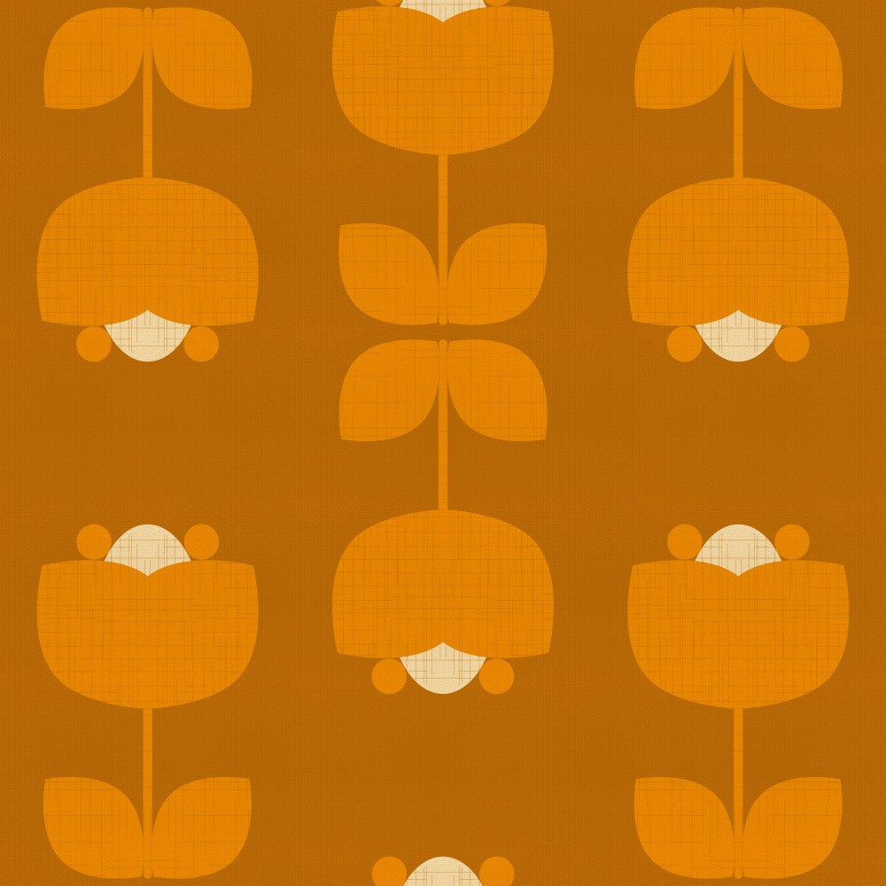 Retro Tulip Illustration