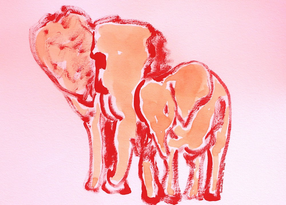 Elephant Embrace