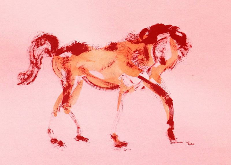 Crimson Equine Dance
