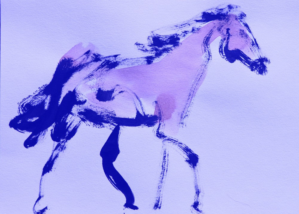 Abstract Equine Grace