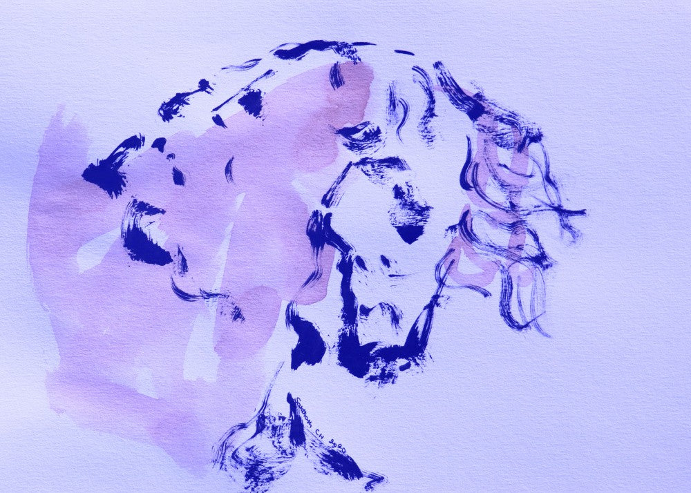 Serene Brush Strokes