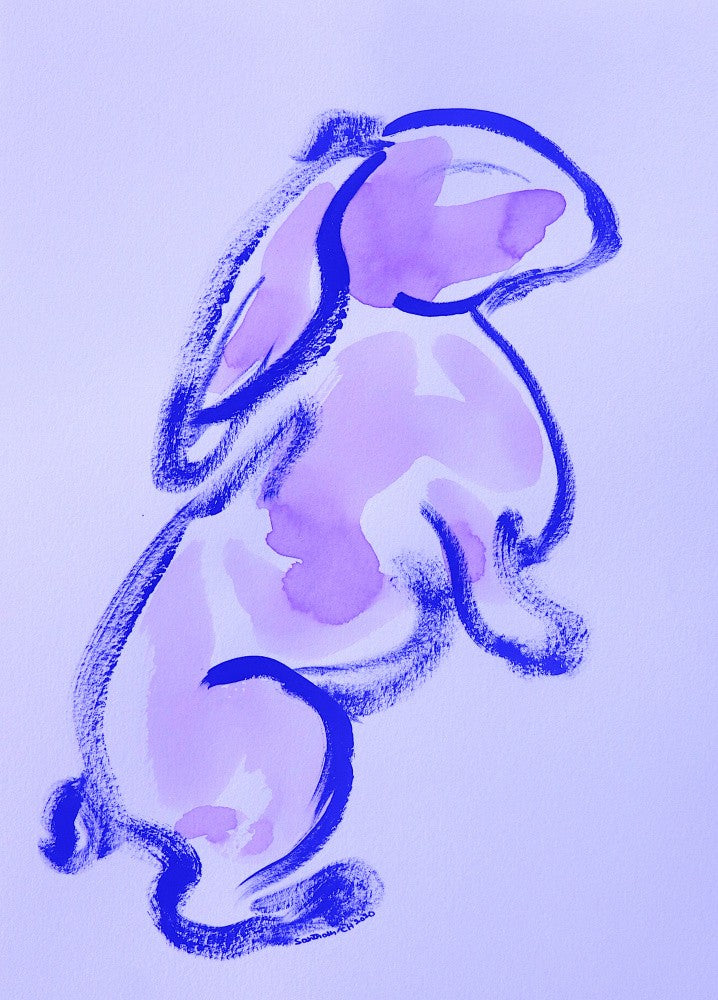 Purple Bunny Hues