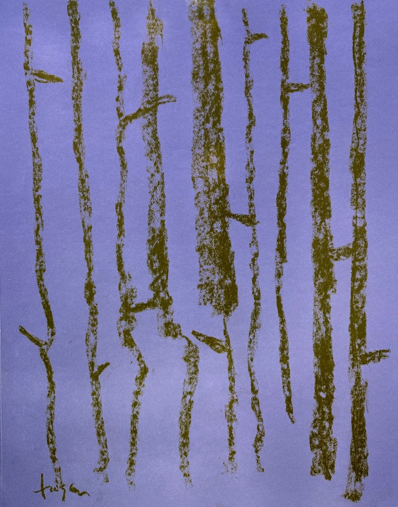 Hedgerows Ii   Blue
