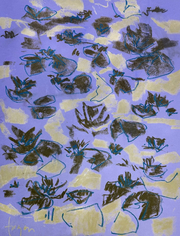 Lily Pond   Blue