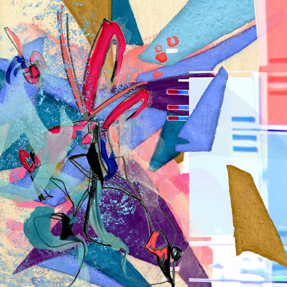Vibrant Colors and Geometric Shapes