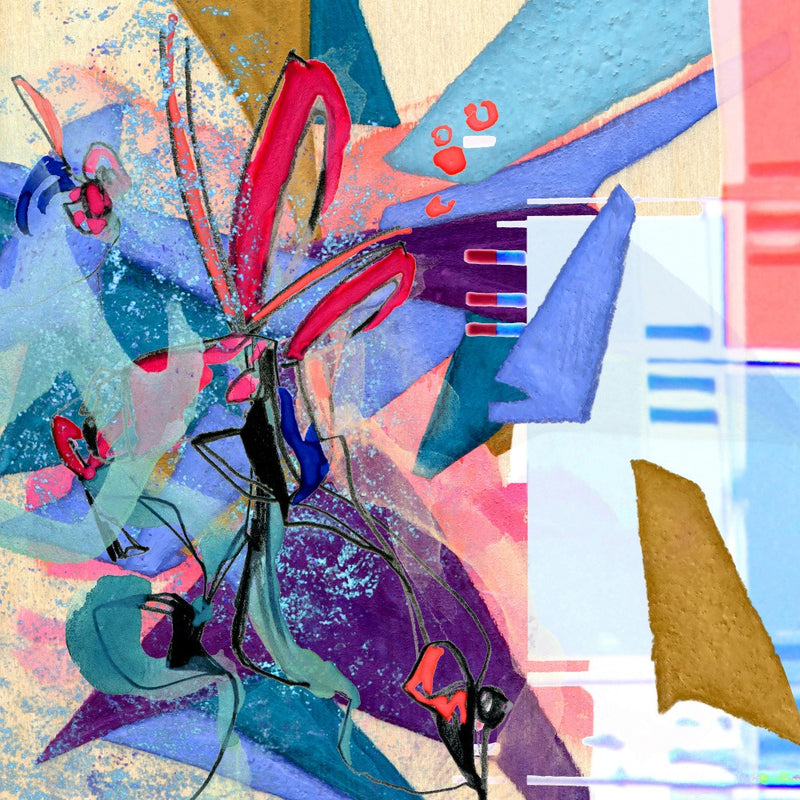 Vibrant Colors and Geometric Shapes