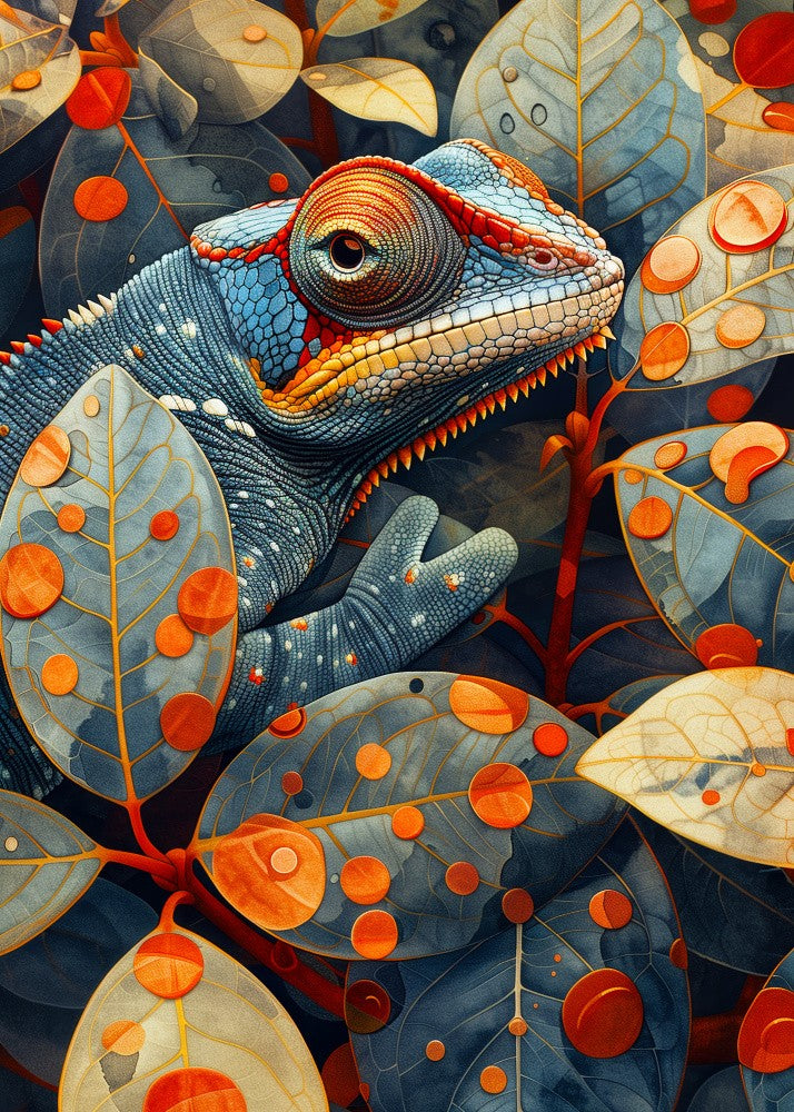 Tropical Animals Chameleon 3