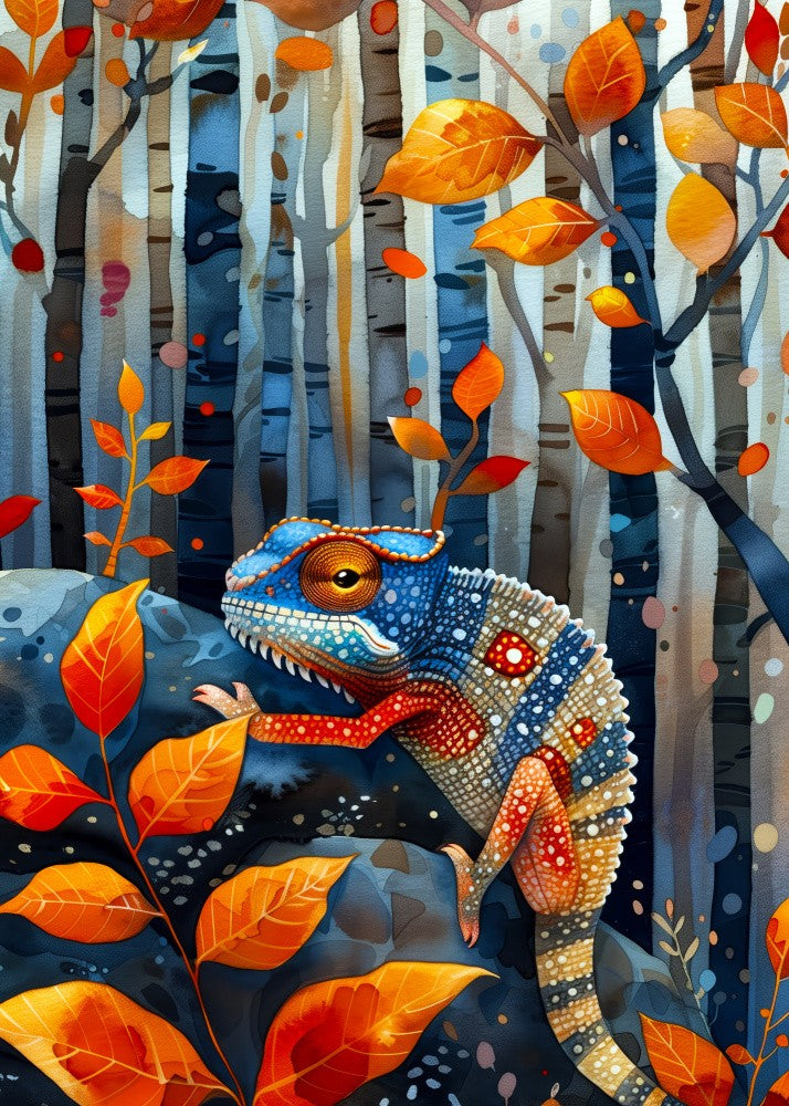 Tropical Animals Chameleon 4